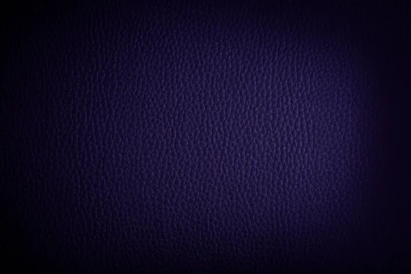 Fond Texture Cuir Violet Foncé Avec Vignette Sombre — Photo