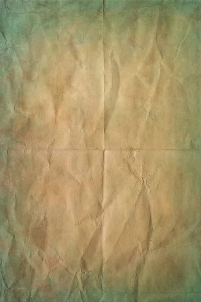 Vecchia Carta Sgualcita Texture Sfondo — Foto Stock