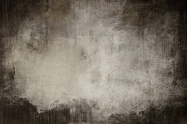 Brown grunge painting glace background or texture  clipart