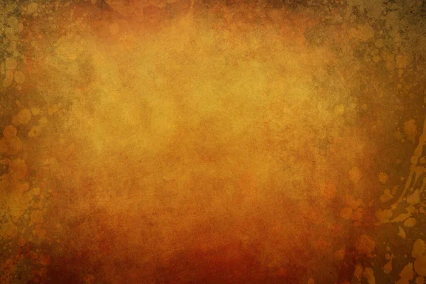 Orange Grunge Hintergrund Mit Flecken — Stockfoto