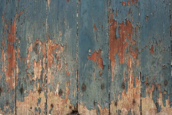 Old Blue Wooden Background — Stock Photo, Image