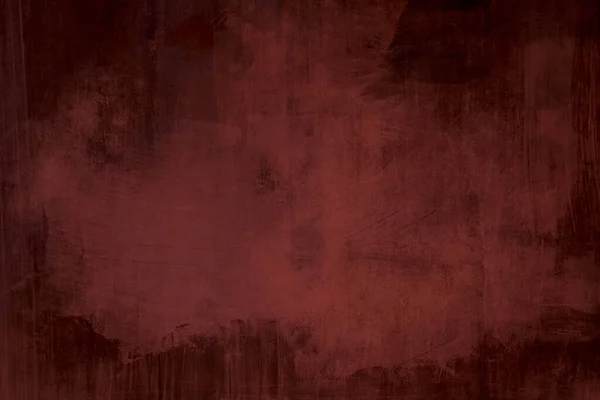 Tmavě Červená Grunge Malba Glace Pozadí Nebo Textura — Stock fotografie