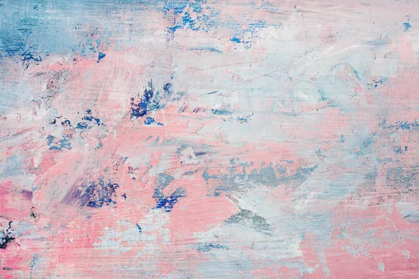 Fondo Pintura Abstracta Rosa Azul — Foto de Stock