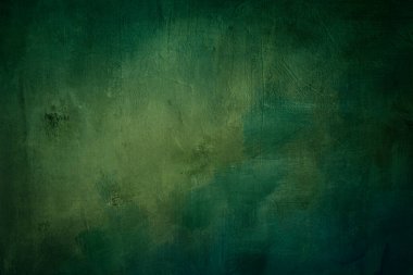 Yeşil grunge arkaplan veya doku 