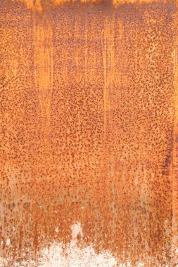 Eski paslı duvar arkaplanı veya dokusu 