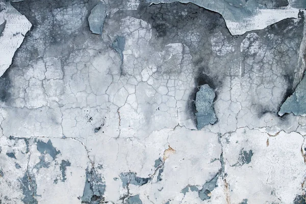 Eski mavi yontma duvarının ayrıntıları 