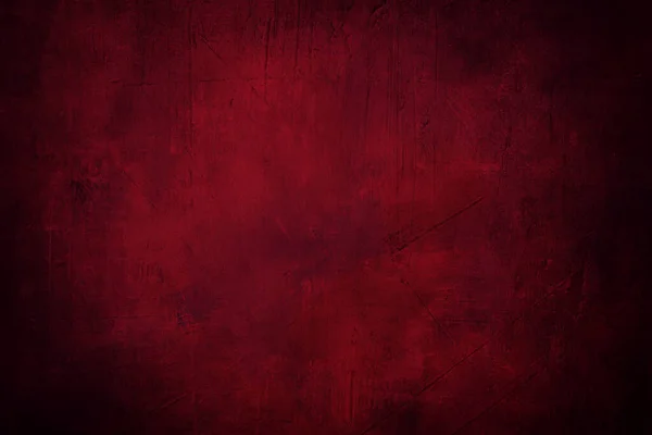 Red Grunge Background Texture Dark Vignette Borders — Stock Photo, Image