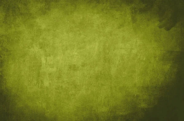 Green Grungy Background Canvas Texture — Stock Photo, Image