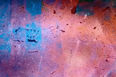 eski mor duvar arkaplanı veya dokusu 