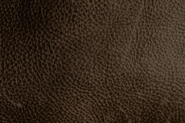 Ciemnobrązowa Skóra Tło Lub Tekstura — Zdjęcie stockowe