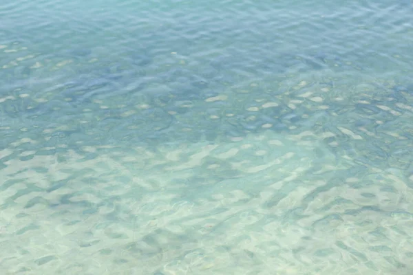 Fundo Água Lagoa Azul Claro — Fotografia de Stock