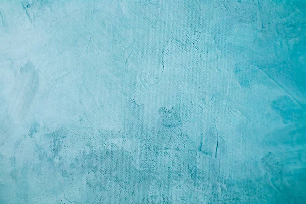 Прозрачный Синий Окрашенный Холст Живописи Черновой Детали Фон — стоковое фото