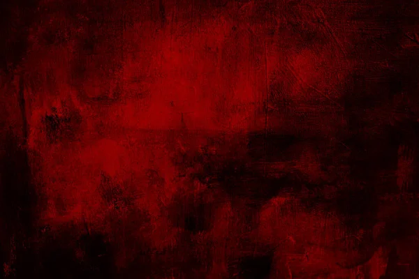 Vermelho Grungy Pintura Fundo Textura — Fotografia de Stock