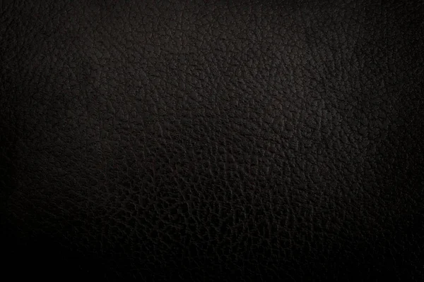 Black Leather Background Texture — Stock Photo, Image