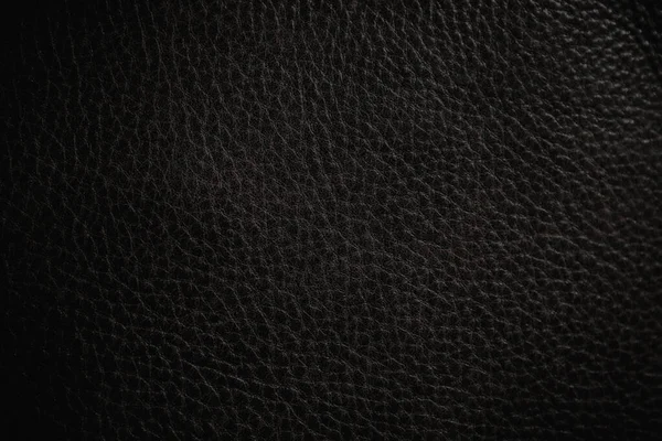 Černá Kožená Pozadí Nebo Textury — Stock fotografie