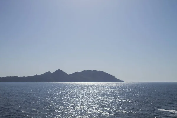 Islas Cies Uitzicht Vanuit Cabo Home — Stockfoto