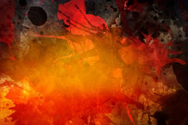 Sıcak, pis arkaplan ya da sıçramalı doku