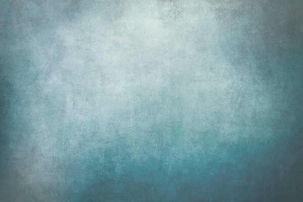 blue grungy canvas background or texture 