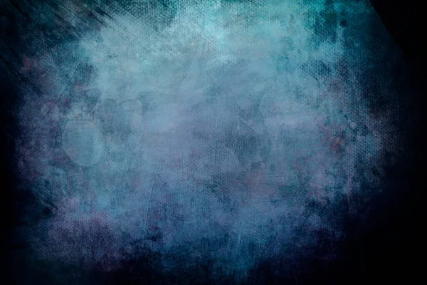 Grungy Blue Canvas Background Texture — стоковое фото