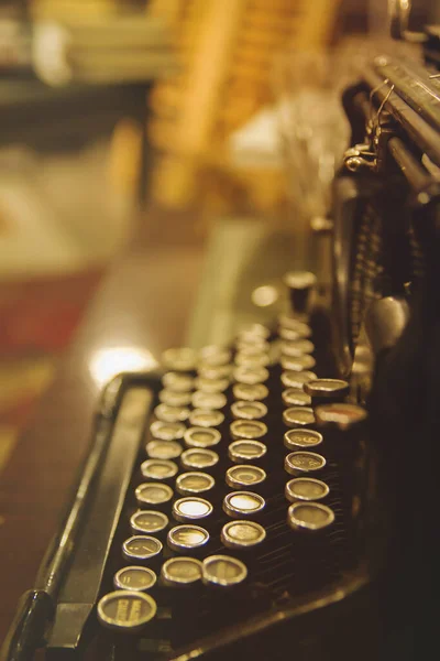 Detail Der Alten Schreibmaschine — Stockfoto