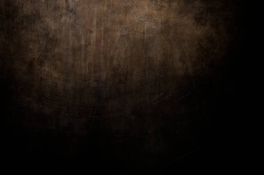 spot ışığı arka planına sahip karanlık ve pis bir arkaplan 