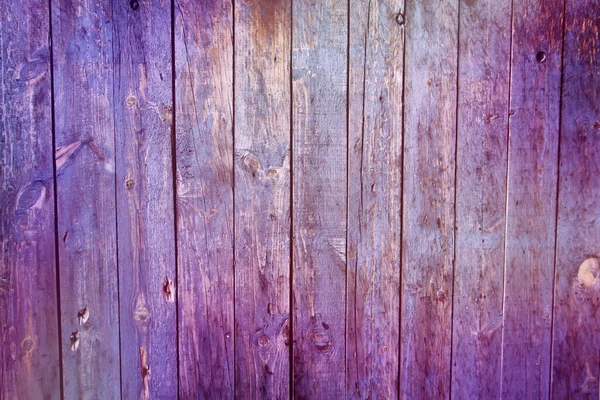Stará Potemnělá Purpurová Dřevěná Zeď — Stock fotografie