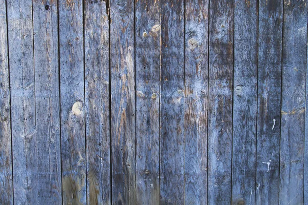 Old Distressed Blue Wooden Wall — Stock Photo, Image