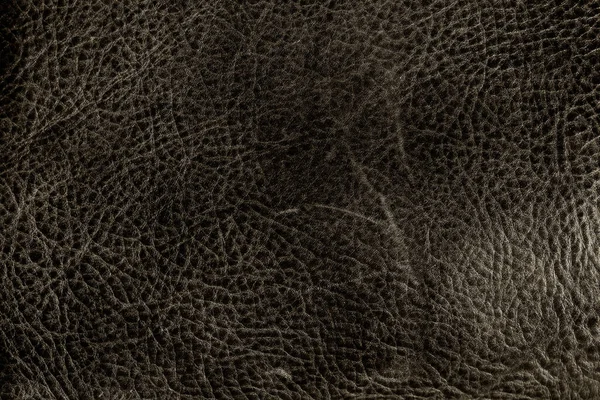 Skórzane Czarne Tło Tekstura — Zdjęcie stockowe