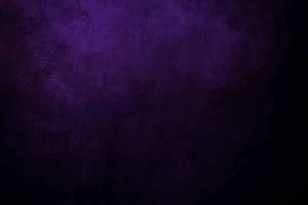 Dark Purple Grungy Background Spotlight Background — Stock Photo, Image