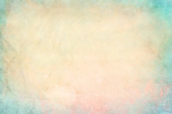 Velho Colorido Crumpled Aquarela Papel Manchado Com Pastel — Fotografia de Stock