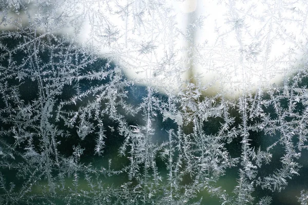 Frost in a window