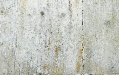 Eski çatlak duvar. Yakın çekim.