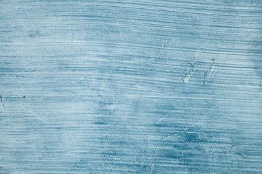 Eski mavi, sıkıntılı duvar detayı 