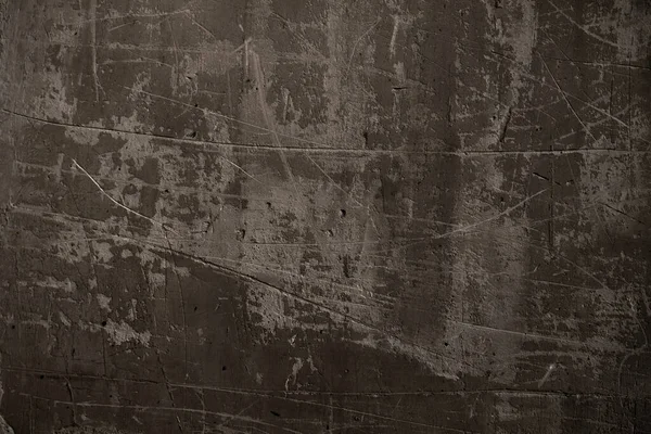 古い濃い灰色の傷の壁 — ストック写真