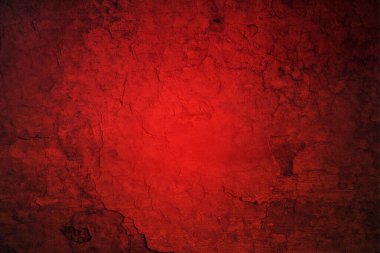 Siyah vignette sınır çerçeveli eski kırmızı kabuk duvar arkaplanı
