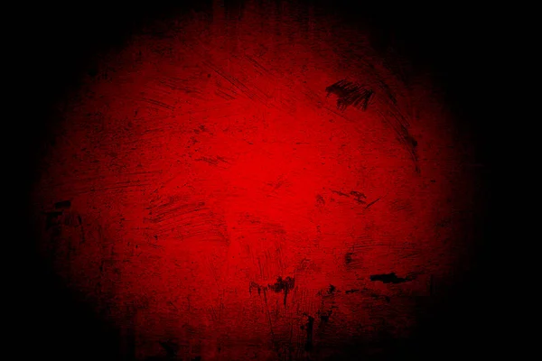 Абстрактный Красный Фон Вокруг Пятнистого Света Черная Виньетка Фра — стоковое фото