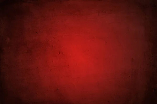 Balck Vignette Kenarlıklı Kırmızı Duvar Dokusu Veya Arkaplanı — Stok fotoğraf