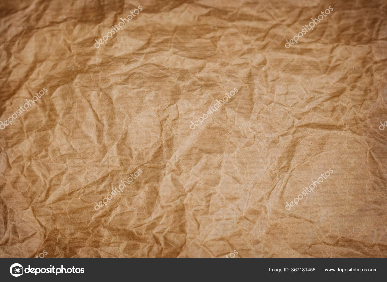 Wrinkled Kraft Paper Texture Stock Photo by ©jessicahyde 367181456