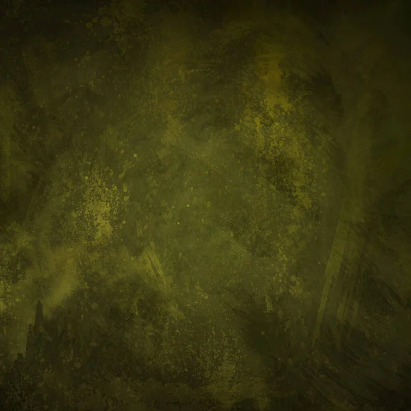 Zöld Fekete Grunge Textúra Elvont Háttér — Stock Fotó