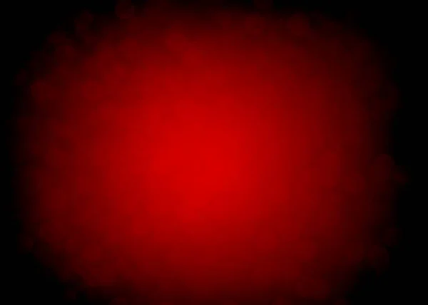 Abstract Red Bokeh Background Glitter Lights Black Vig — Stock Photo, Image