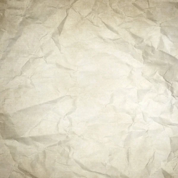 Starý Bílý Vrásčitý Papír Textura Nebo Pozadí — Stock fotografie