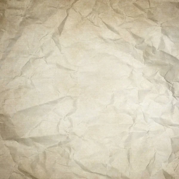 Starý Vrásčitý Papír Textura Nebo Pozadí — Stock fotografie