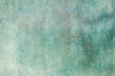 Eski yeşil duvar arkaplanı veya dokusu 