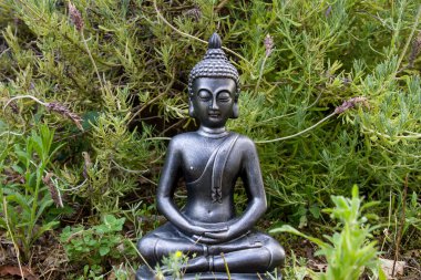 Bahçedeki Buda Heykeli