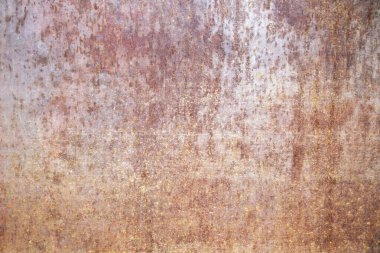 Eski paslı metalik plaka; kirli arkaplan veya doku