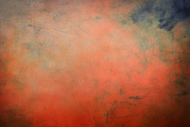 kirli kırmızı duvar arkaplanı veya dokusu 