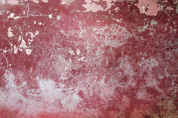 Old Red Distressed Wall Backdrop — Stock Photo, Image