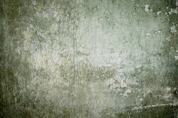Alte Grüne Mauer Mit Abblätternder Farbe — Stockfoto
