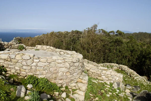 Ruines Celtiques Cangas Del Morrazo Espagne — Photo