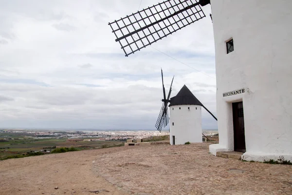 Παραδοσιακοί Πύργοι Στην Castilla Mancha Ισπανία — Φωτογραφία Αρχείου
